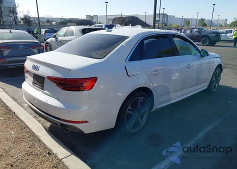 2017 Audi A4 2.0T Premium из США, поврежденный, VIN WAULNAF45HN043615